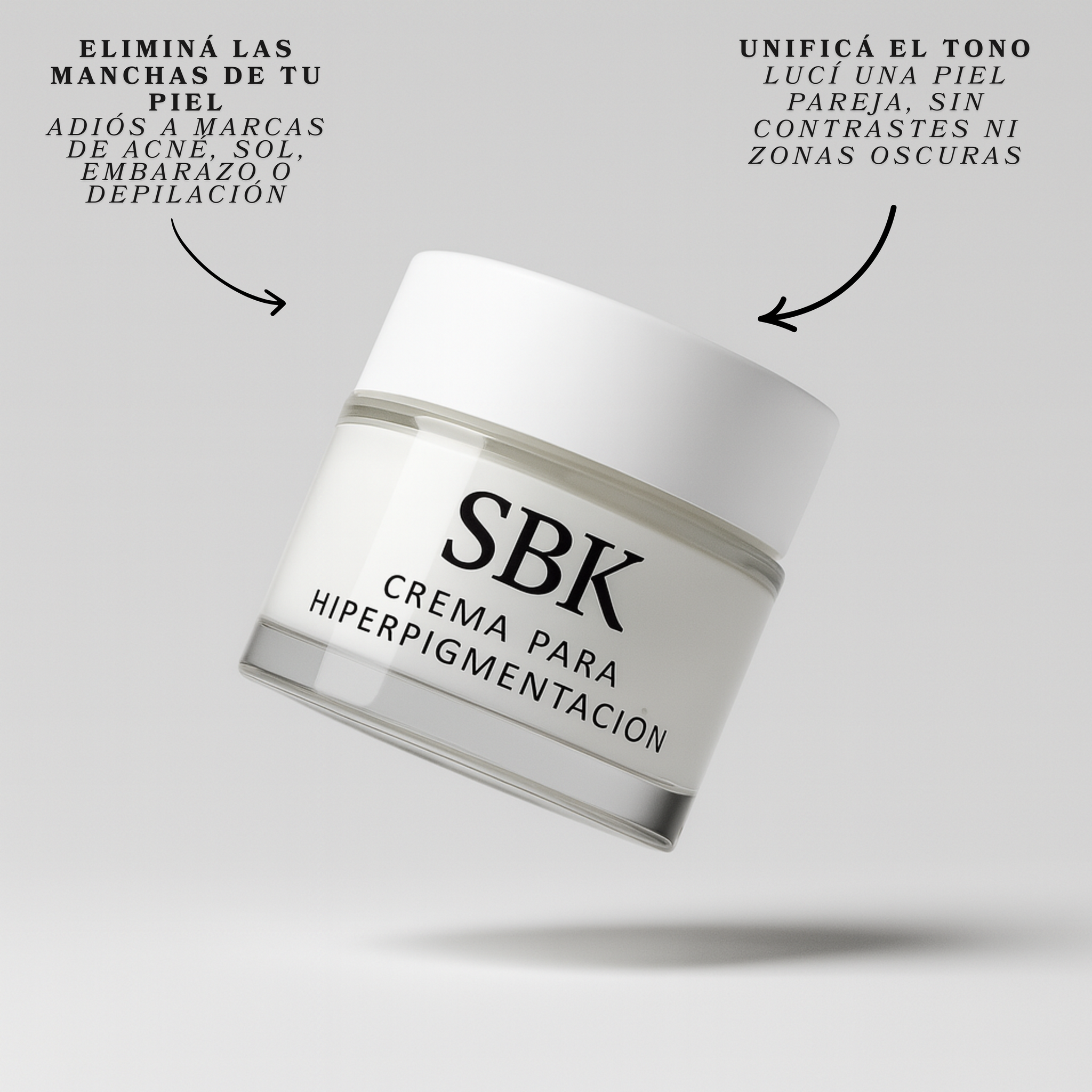 SBK Crema Despigmentante 🌸 elimina manchas y unifica el tono